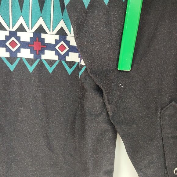 VTG Brooks & Dunn Panhandle Slim Pearl Snap Western Shirt Men's 16 1/2 x 35 - Picture 10 of 11